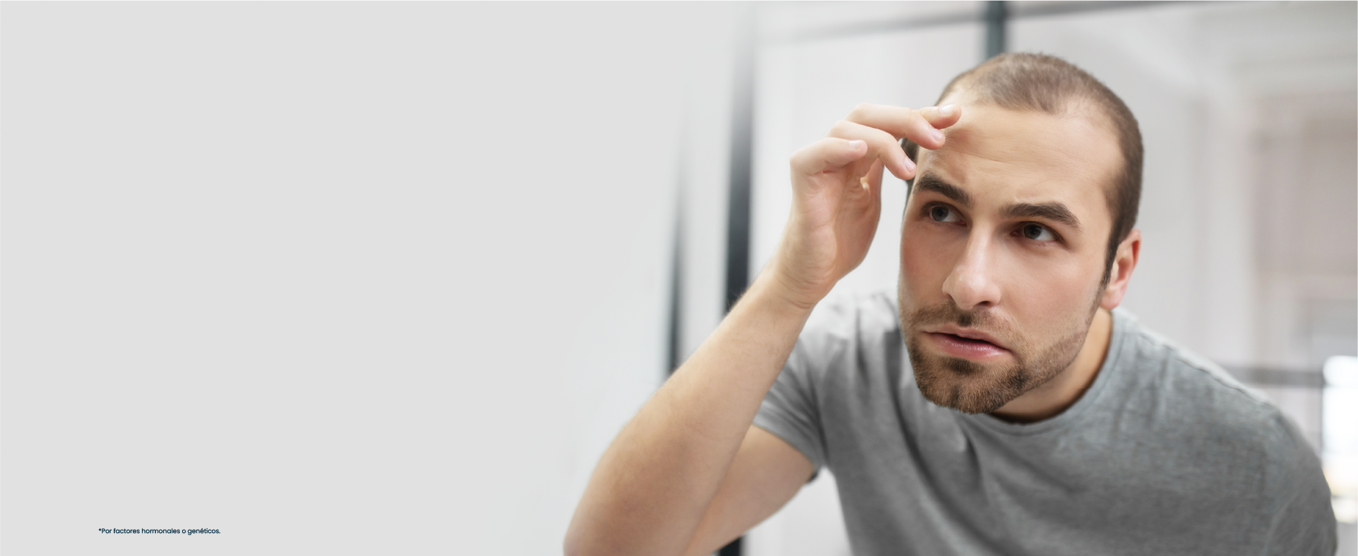 Preocupado por la caida del cabello